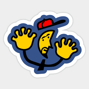 Funny Rapper Sticker